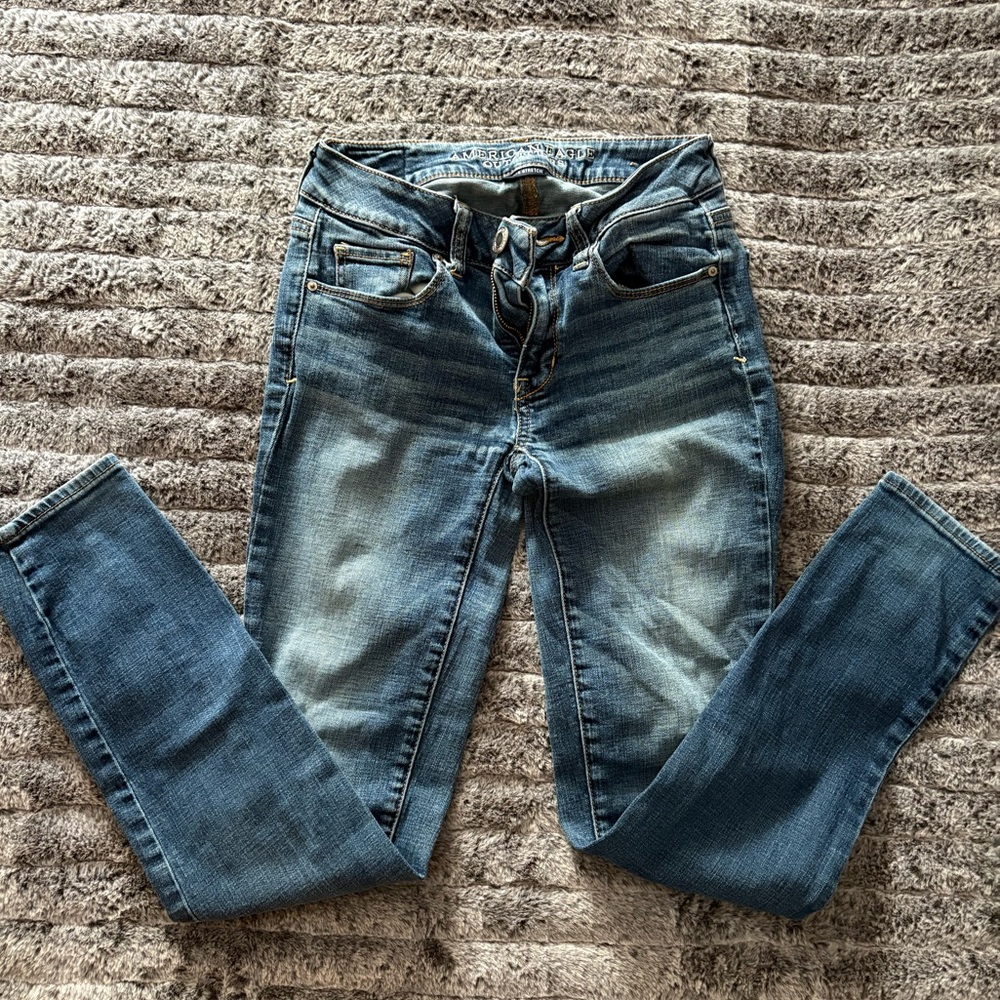 American Eagle Outfitters AE Jeans Super Stretch Skinny | Women’s Size 0
